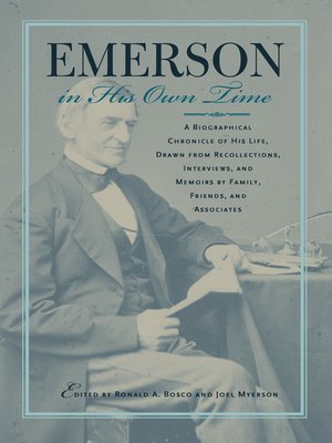 cover image of Emerson in His Own Time